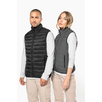Ladies' lightweight sleeveless padded jacket